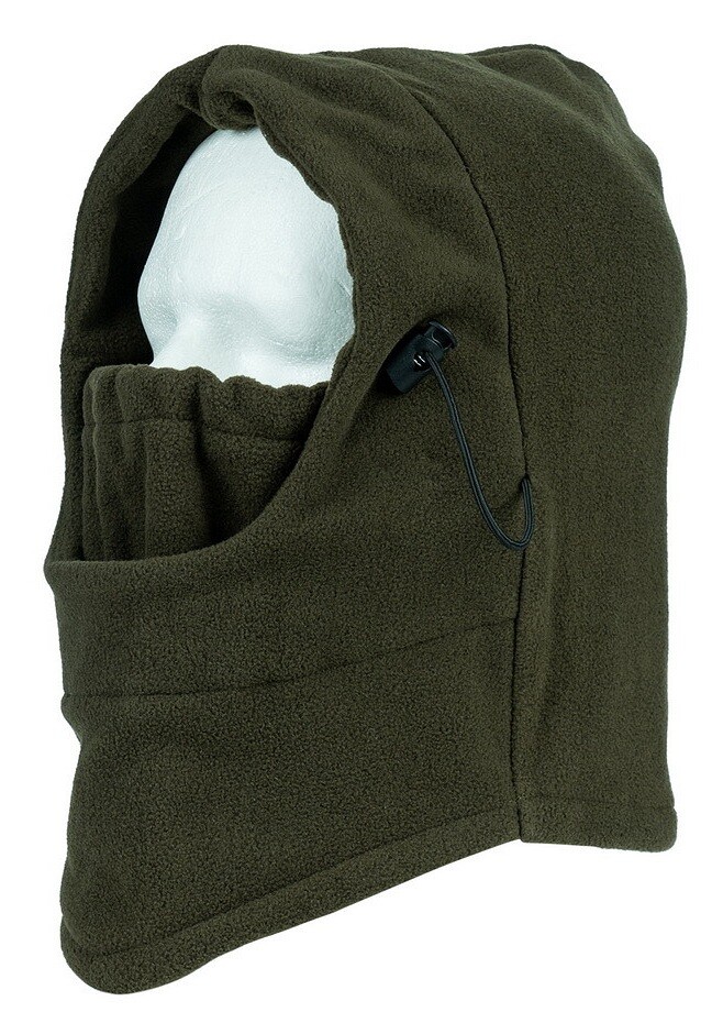 Kukla Balaclava Polar Fleece zelená Fostex®