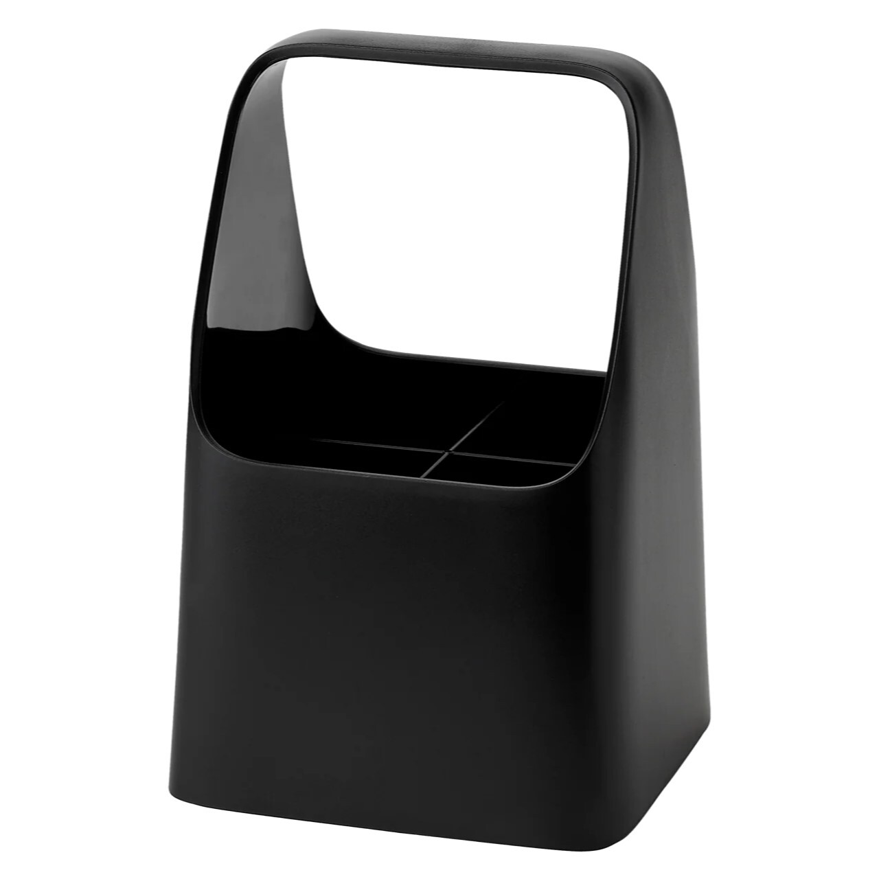 Úložný box HANDY-BOX 12 x 19 cm, černá, plast, RIG-TIG