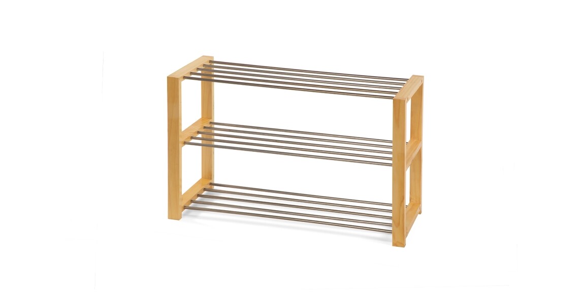 Botník PONZOR 3, přírodní/kov