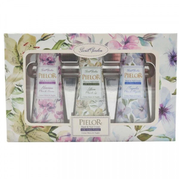 Pielor Secret Garden Set dárková sada krémů na ruce  3 x 30 ml