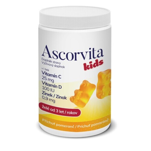 Ascorvita Kids želé medvídci 60ks