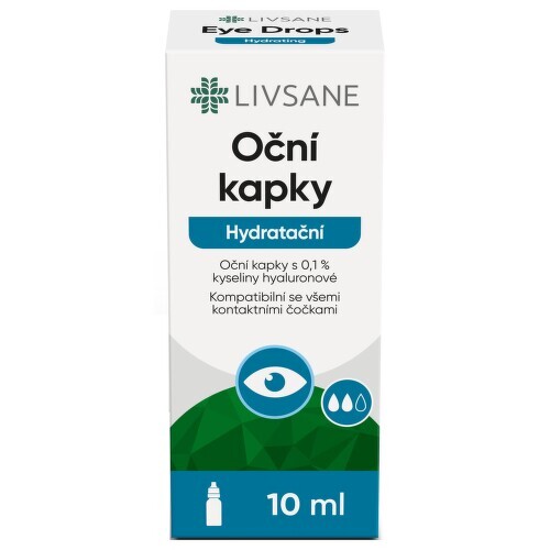 LIVSANE Oční kapky hydratační 10 ml