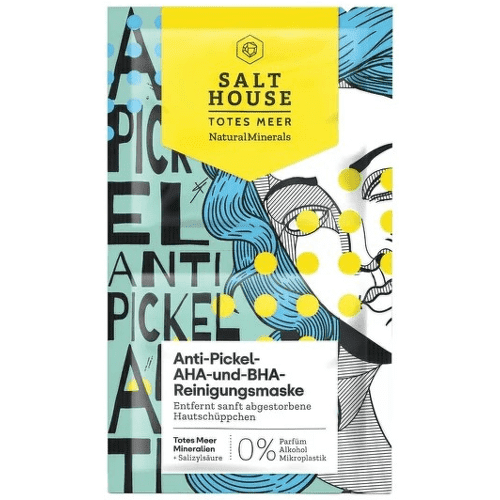 SALT HOUSE Čistící maska s AHA+BHA kysel.2x6ml - II. jakost