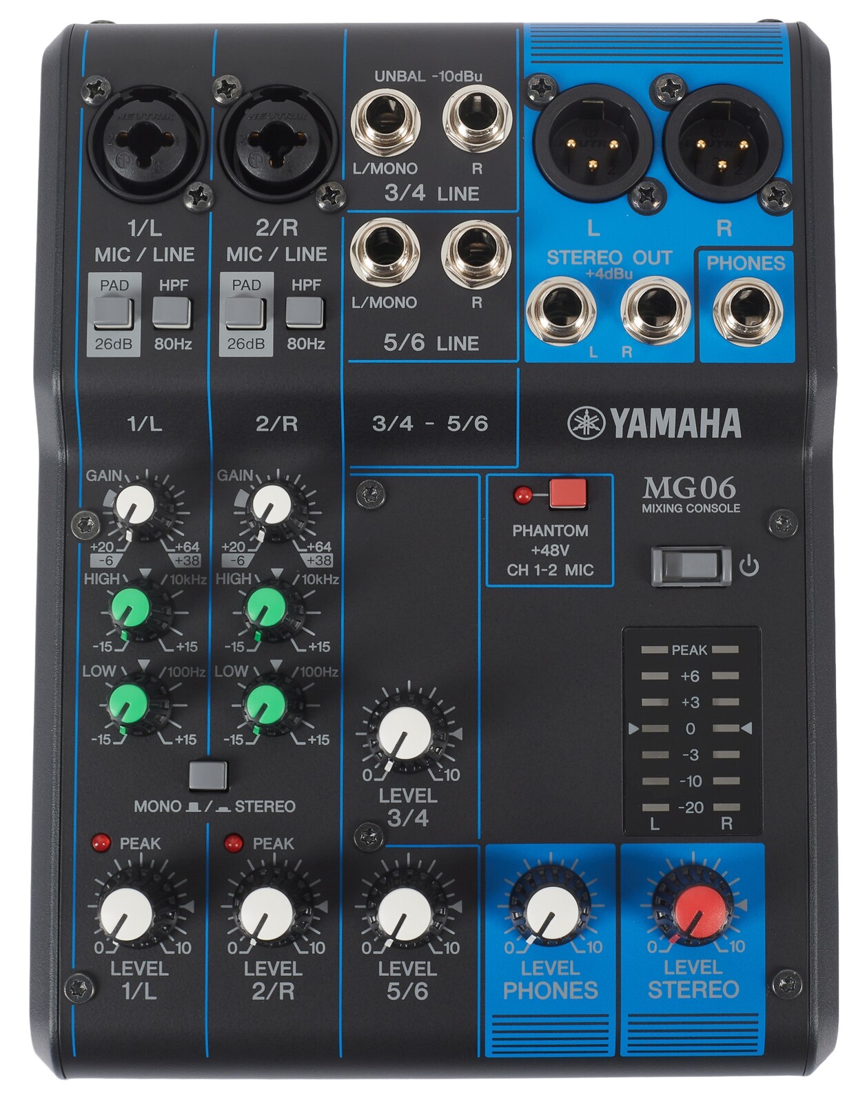 Yamaha MG06 (použité)