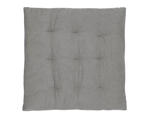 Podsedák na židle Bravo 40x40 cm, stříbrný