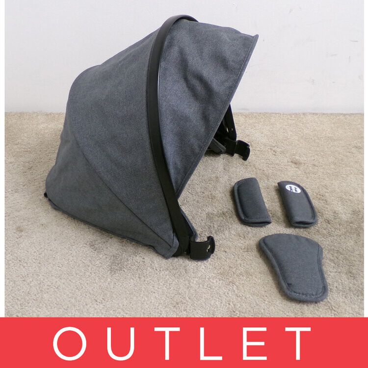 PETITE&MARS Stříška na kočárek Street+ Ultimate Grey