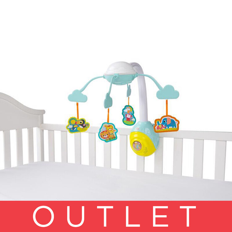 BRIGHT STARTS Hudební kolotoč nad postýlku Soothing Safari 2v1 0m+