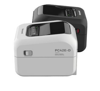 Honeywell PC42E-D, Media Low Sensor, 8 dots/mm (203 dpi), USB, USB Host, RS232, Ethernet, black