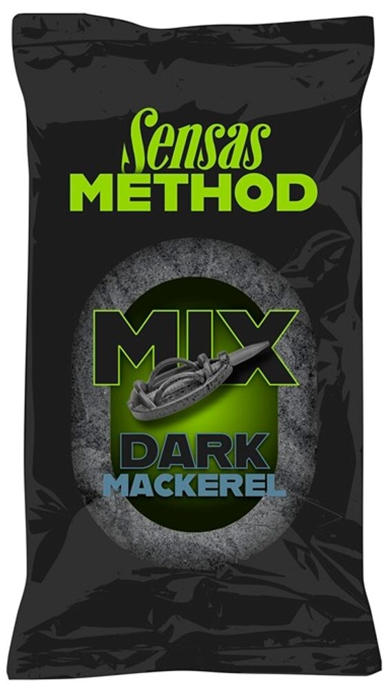 Sensas Method Mix 1kg - Dark Mackerel