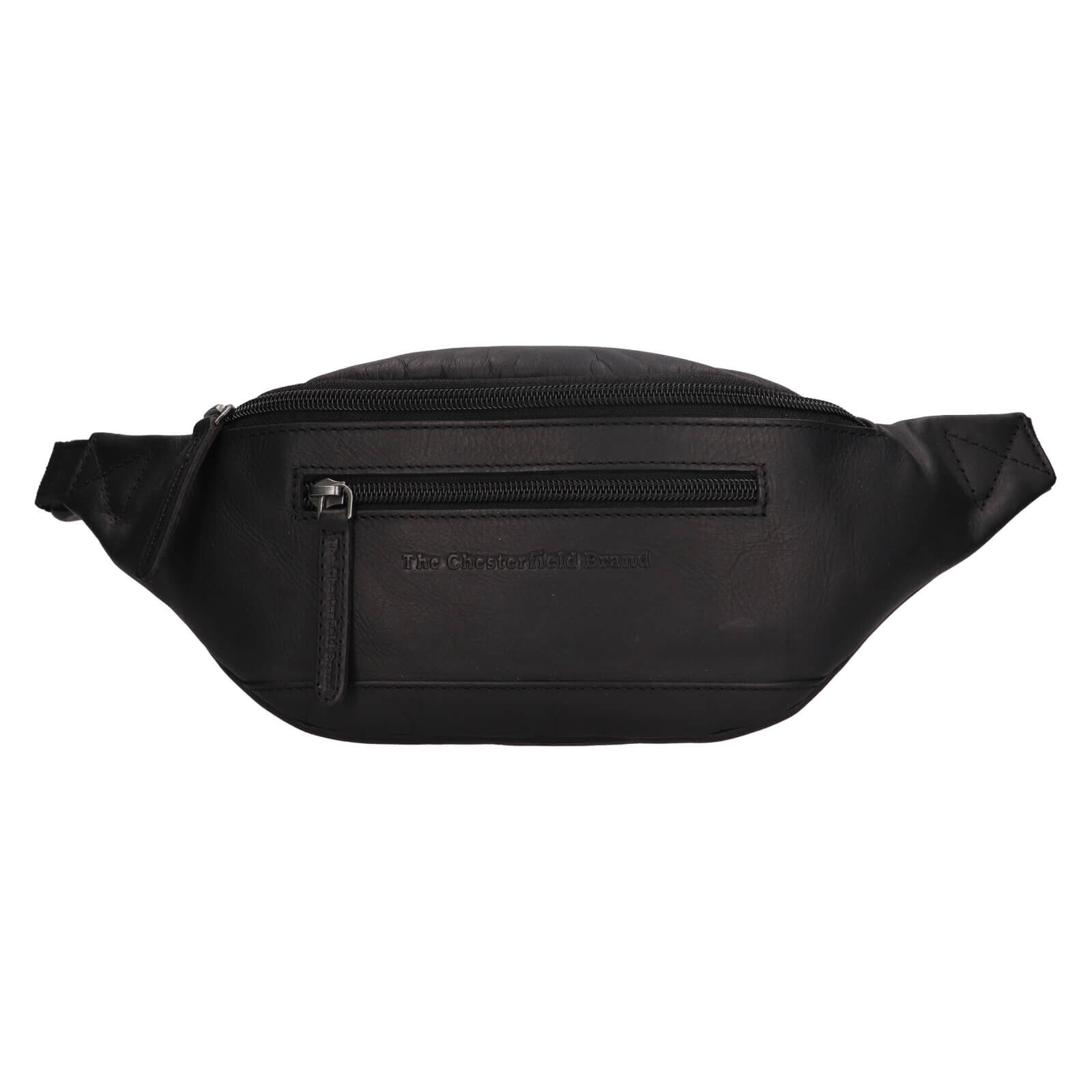 Kožená ledvinka The Chesterfield Brand Brana - černá