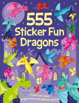 555 Sticker Fun Dragons - Oakley Graham