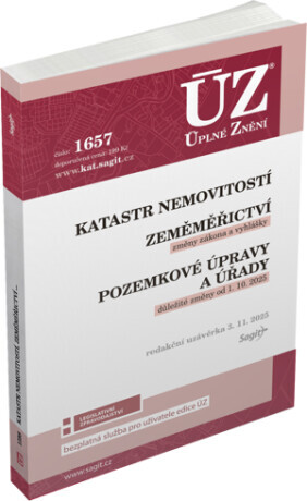 ÚZ 1657 Katastr nemovitostí