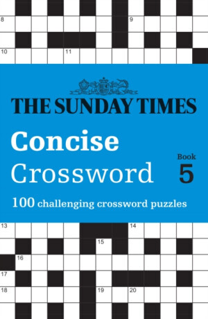 The Sunday Times Concise Crossword Book 5 - The Times Mind Games, Peter Biddlecombe