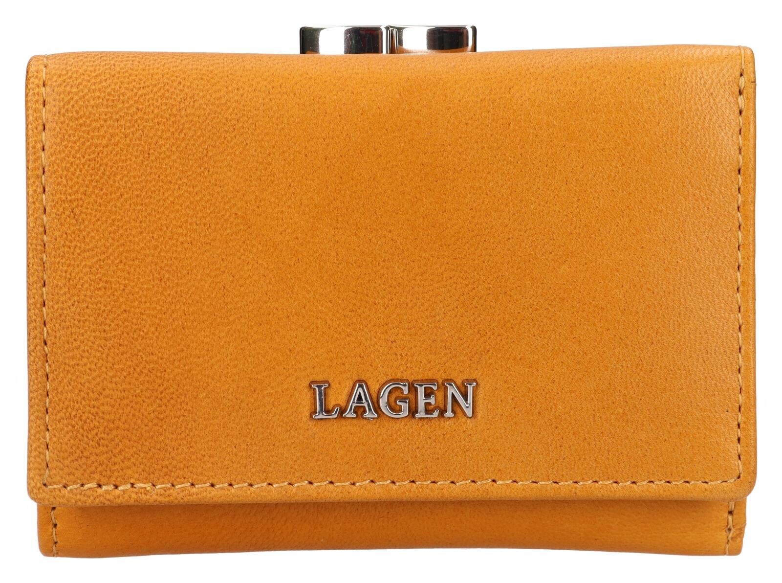 Dámská kožená peněženka Lagen LG-2131 Yellow