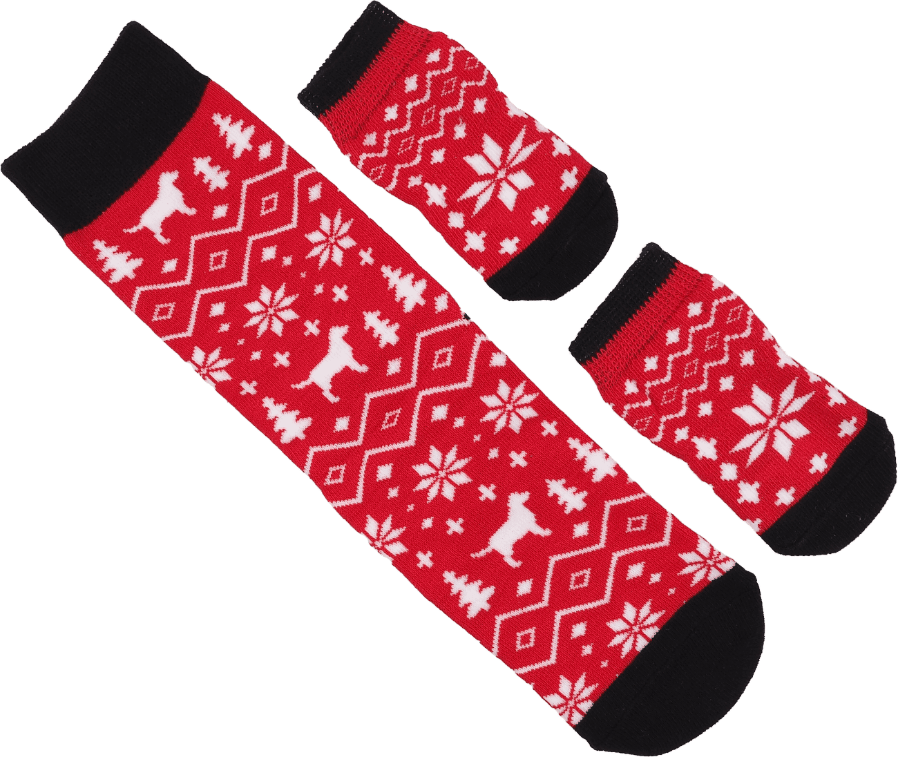 Vánoční ponožky Dog Fantasy Winter Tale pro páníčka i mazlíčka