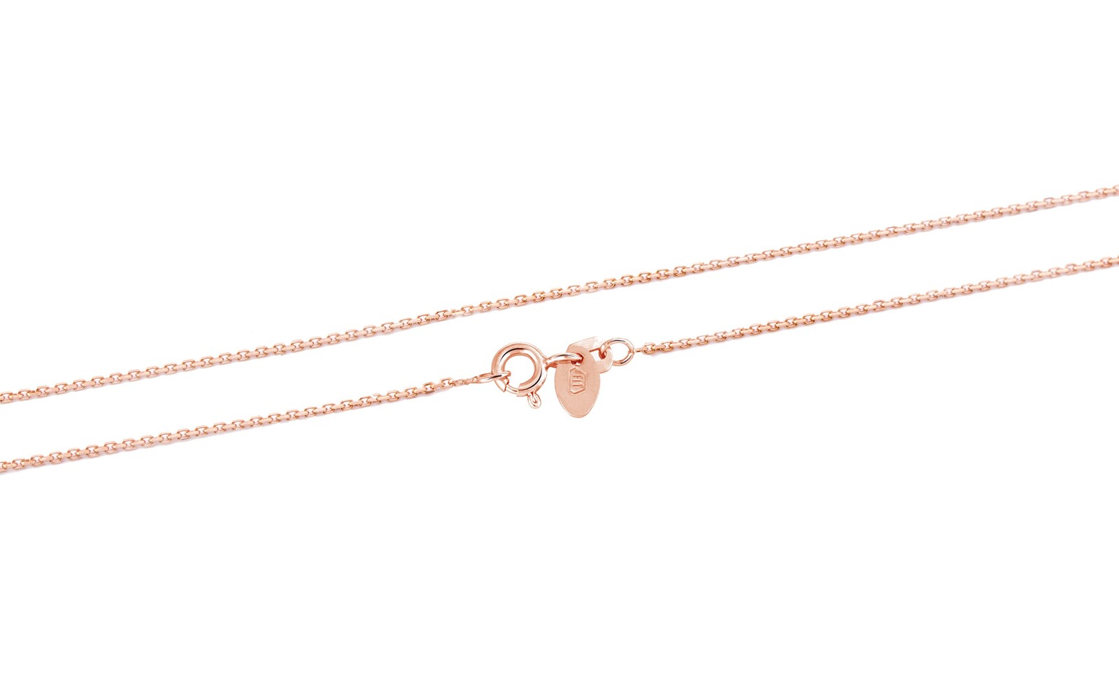 Pozlacený stříbrný řetízek Anker AGS1286-ROSEGOLD Beneto Exclusive / Délka: 50 cm