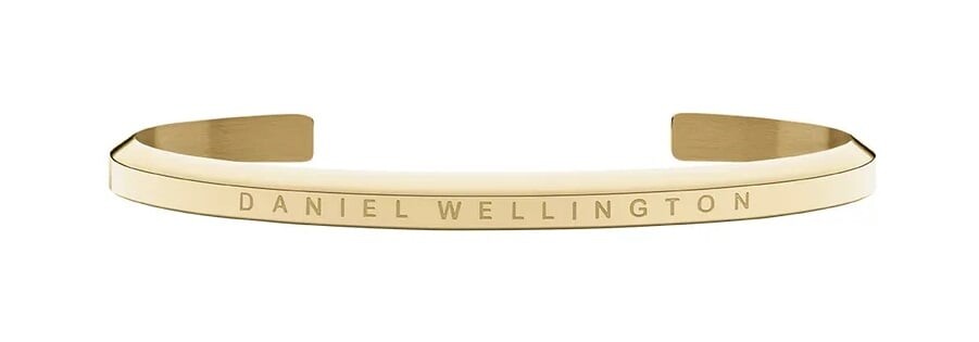 Módní pevný pozlacený náramek Classic DW0040000 Daniel Wellington / Rozměr: S: 15,5 cm