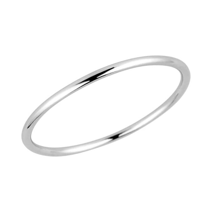 Něžný minimalistický prsten ze stříbra 65014 Evolution Group / Obvod: 56 mm - 56 mm