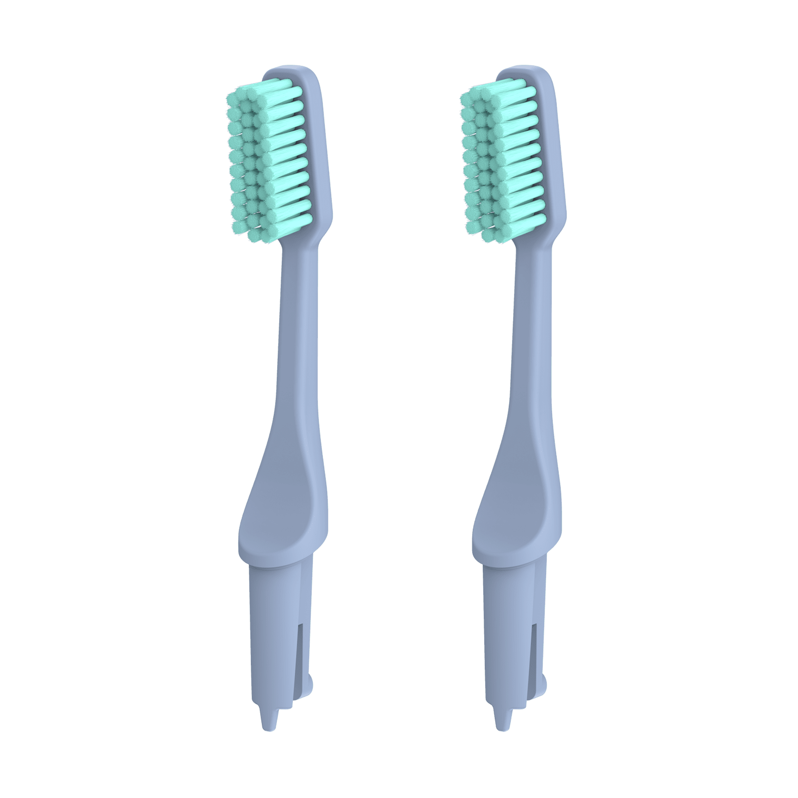 TIO TIOBRUSH Náhradní hlavice k zubnímu kartáčku (medium) - Cool Dew - 2 ks
