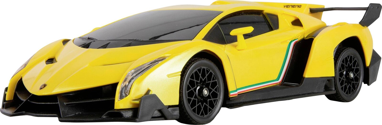 Amewi Veneno Drift Car žlutá komutátorový 1:18 RC model auta elektrický drift 4WD (4x4) RtR 2,4 GHz vč. akumulátorů a kabelu k nabíjení, úsporná sada