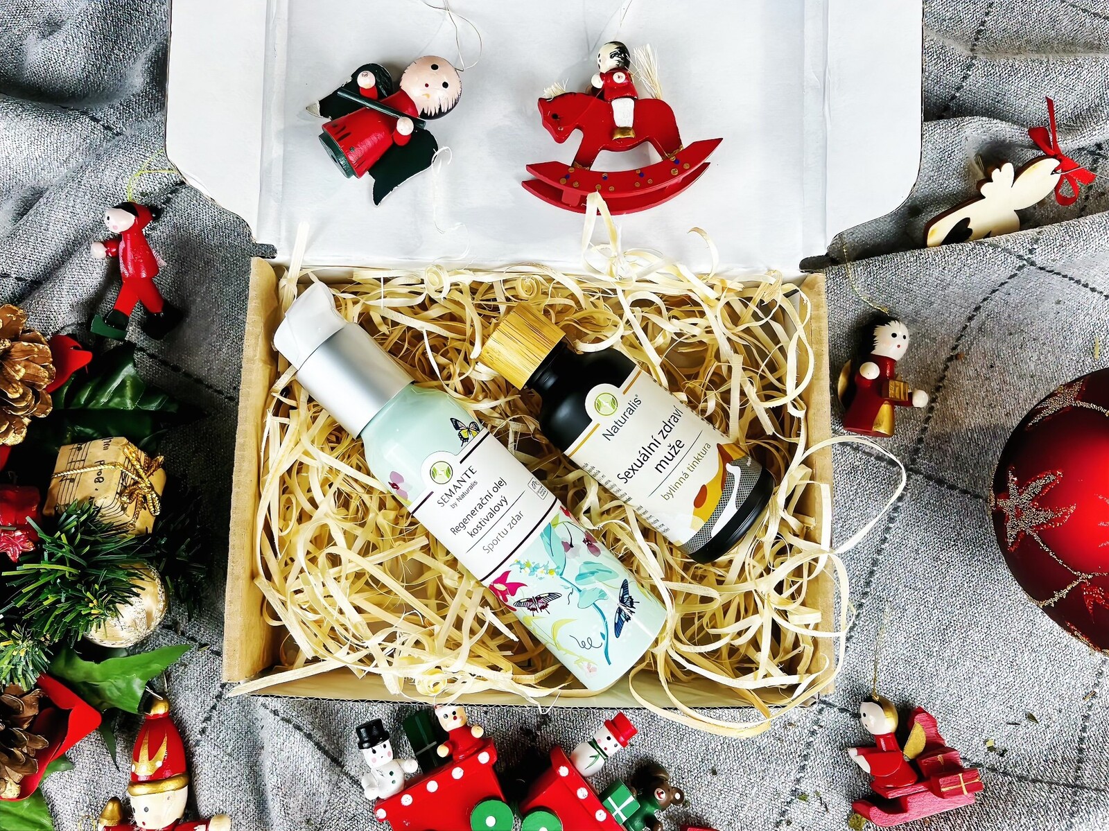 Vánoční sada zdraví pro muže Naturalis (Silák) - 2 ks