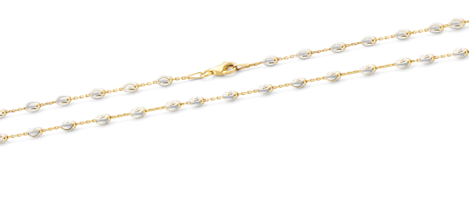 Módní bicolor balónkový náhrdelník AGS1290 Beneto Exclusive / Délka: 45 cm