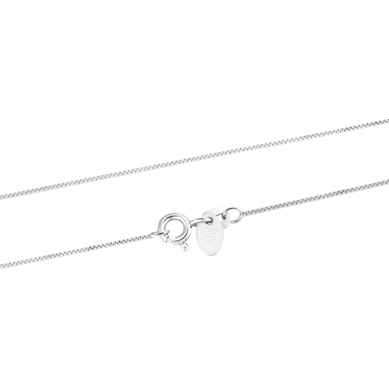 Nadčasový stříbrný řetízek Kostka/Venezia AGS1081 CH Beneto Exclusive / Délka: 40 cm