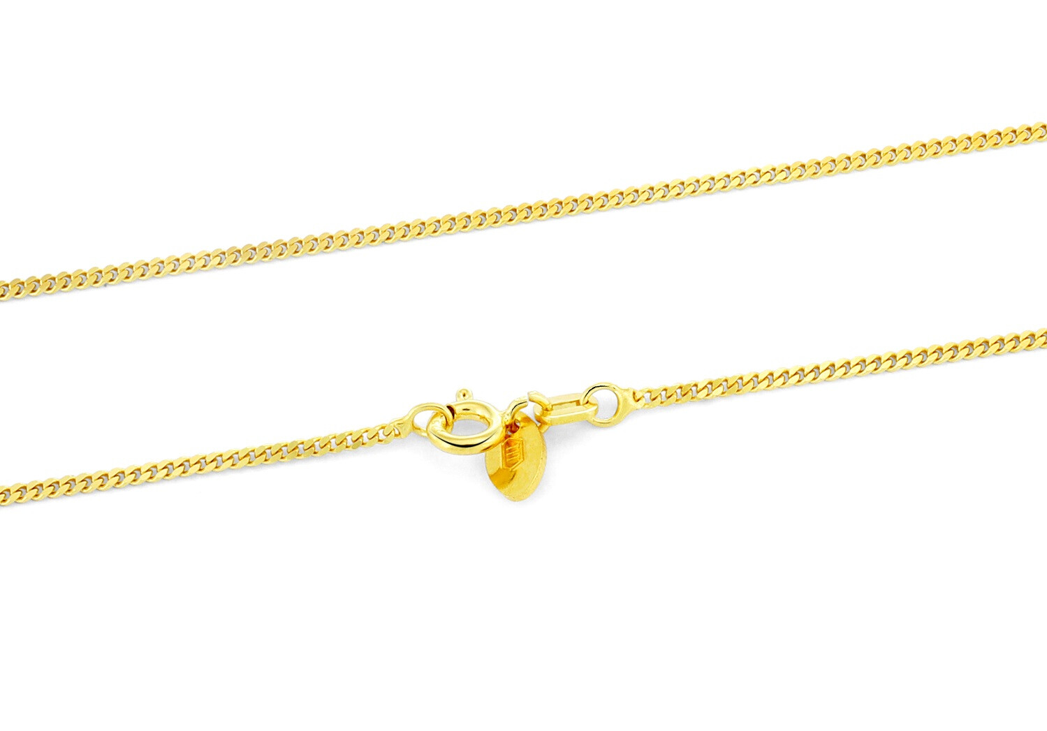 Jemný pozlacený řetízek ze stříbra Pancer Gold Beneto Exclusive / Délka: 50 cm