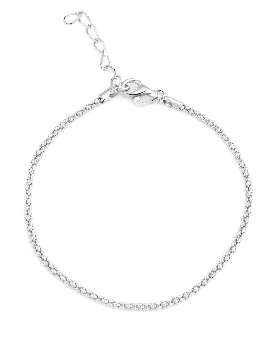 Elegantní stříbrný náramek AGB631 CH Beneto Exclusive / Délka: 21 cm