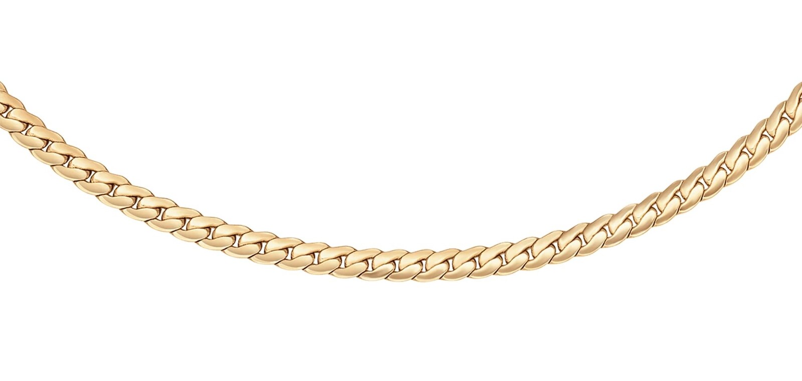 Pozlacený řetízek Elan DW0040054/8 Daniel Wellington / Délka: 49 cm