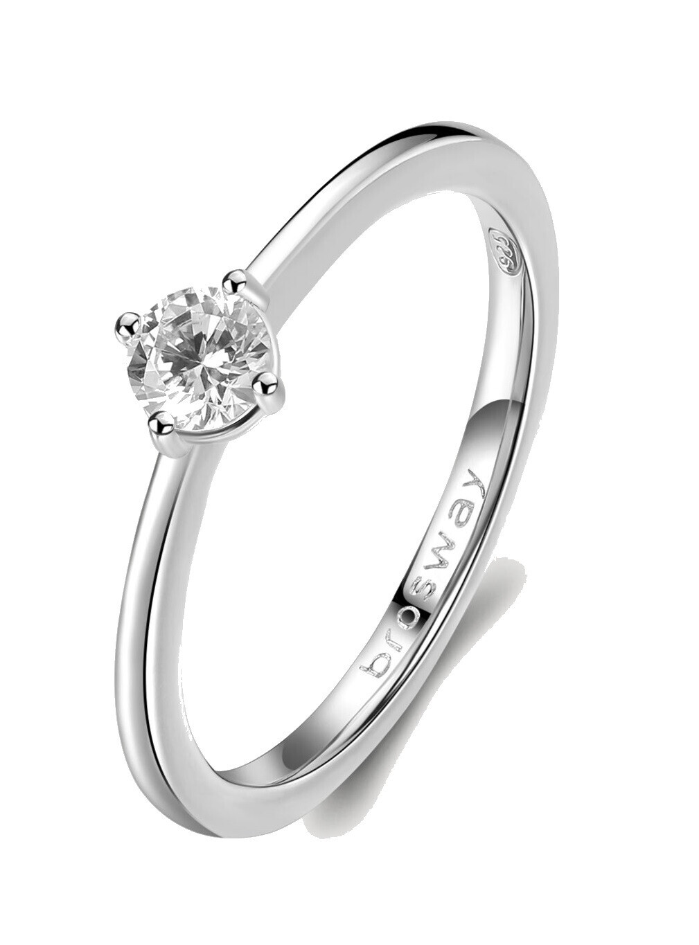 Stříbrný prsten s kubickým zirkonem Fancy Infinite White FIW76 Brosway / Obvod: 50 mm - 50 mm