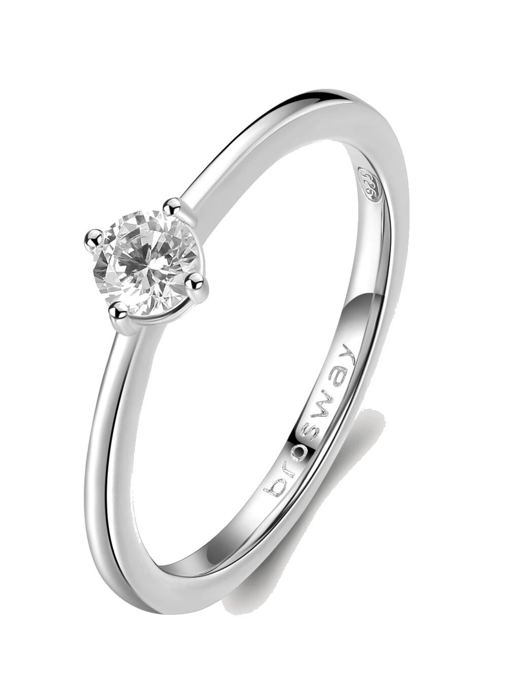 Stříbrný prsten s kubickým zirkonem Fancy Infinite White FIW76 Brosway / Obvod: 60 mm - 60 mm