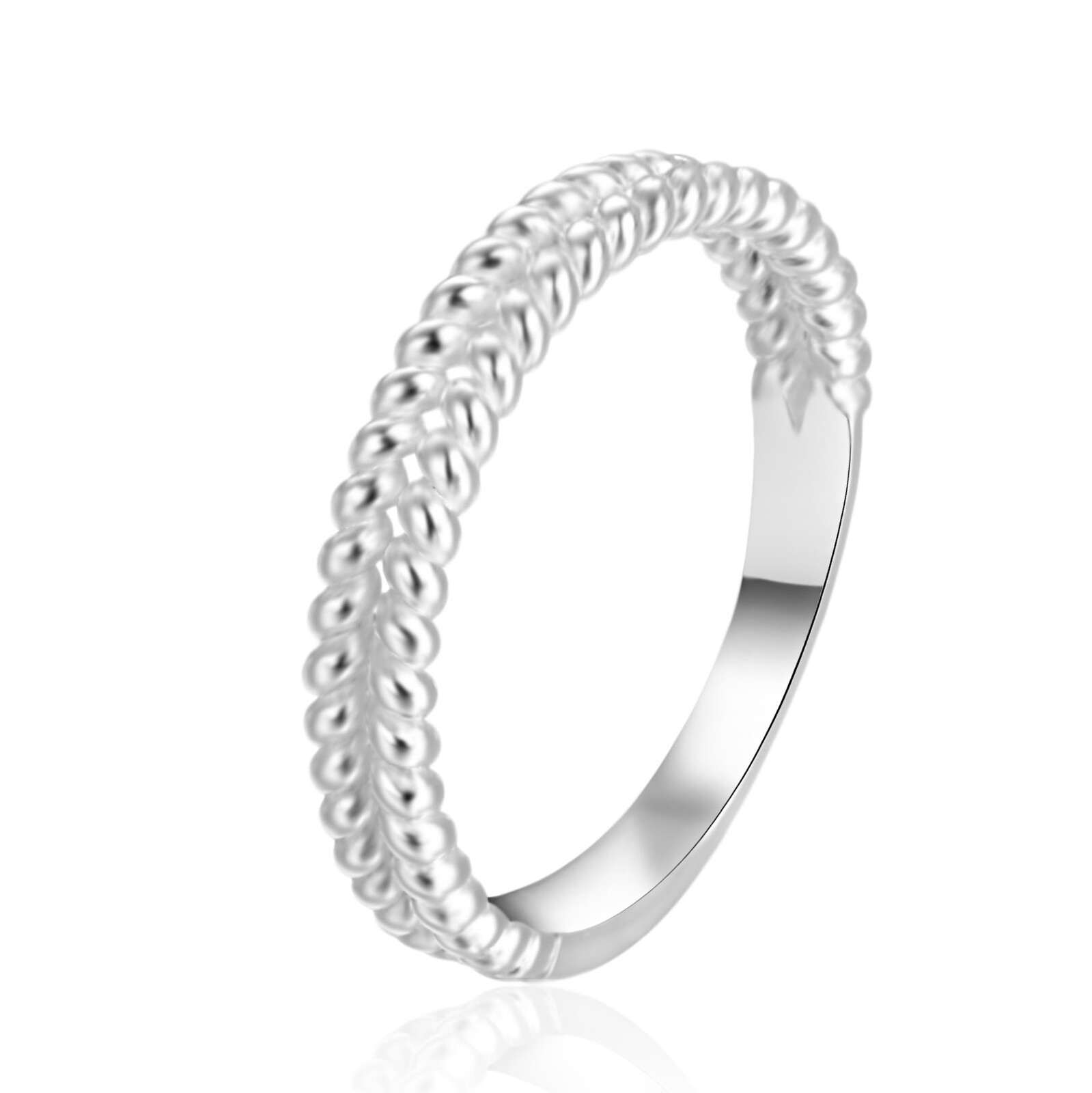 Originální stříbrný prsten AGT-R23W Agato / Obvod: 54 mm - 54 mm