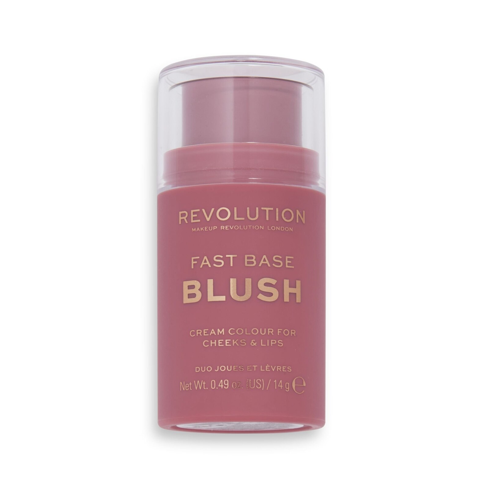 Tvářenka Fast Base (Blush) Revolution / Odstín: Rose - 14 g