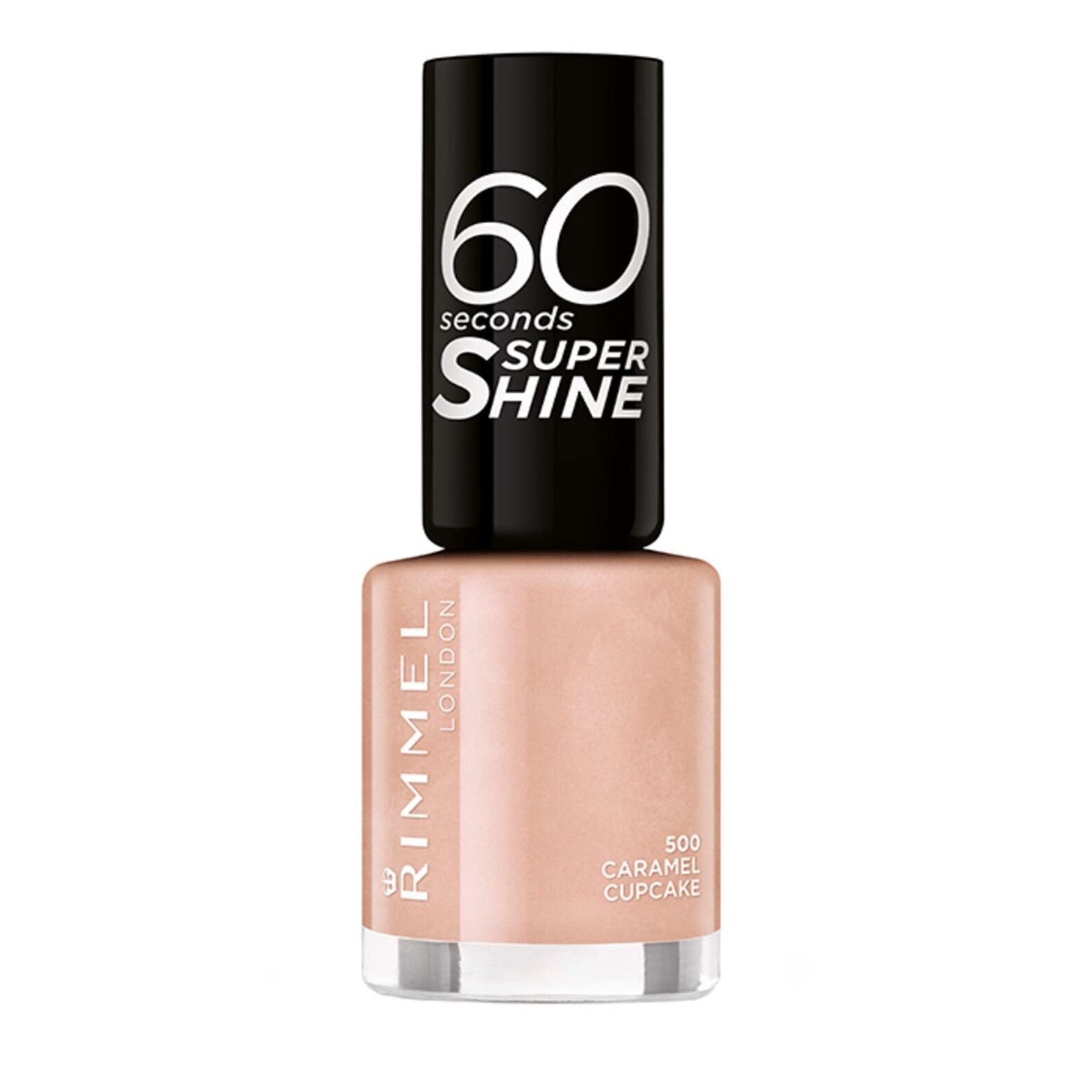 Lak na nehty 60 Seconds Super Shine Rimmel / Odstín: 740 Clear (bezbarvý) - 8 ml