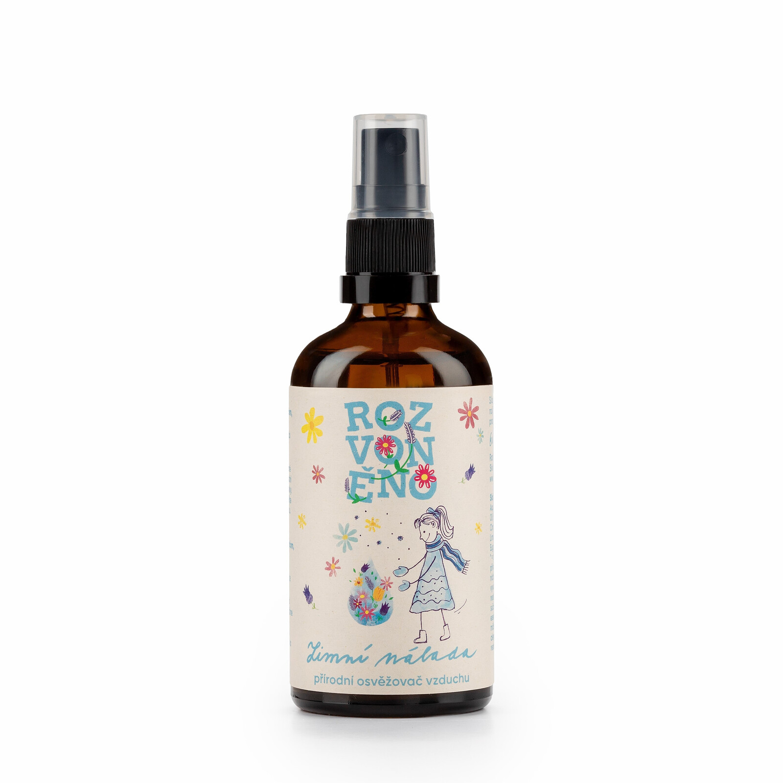 Rozvoněno Osvěžovač vzduchu - Zimní nálada (100 ml) - s pomerančem, hřebíčkem a skořicí