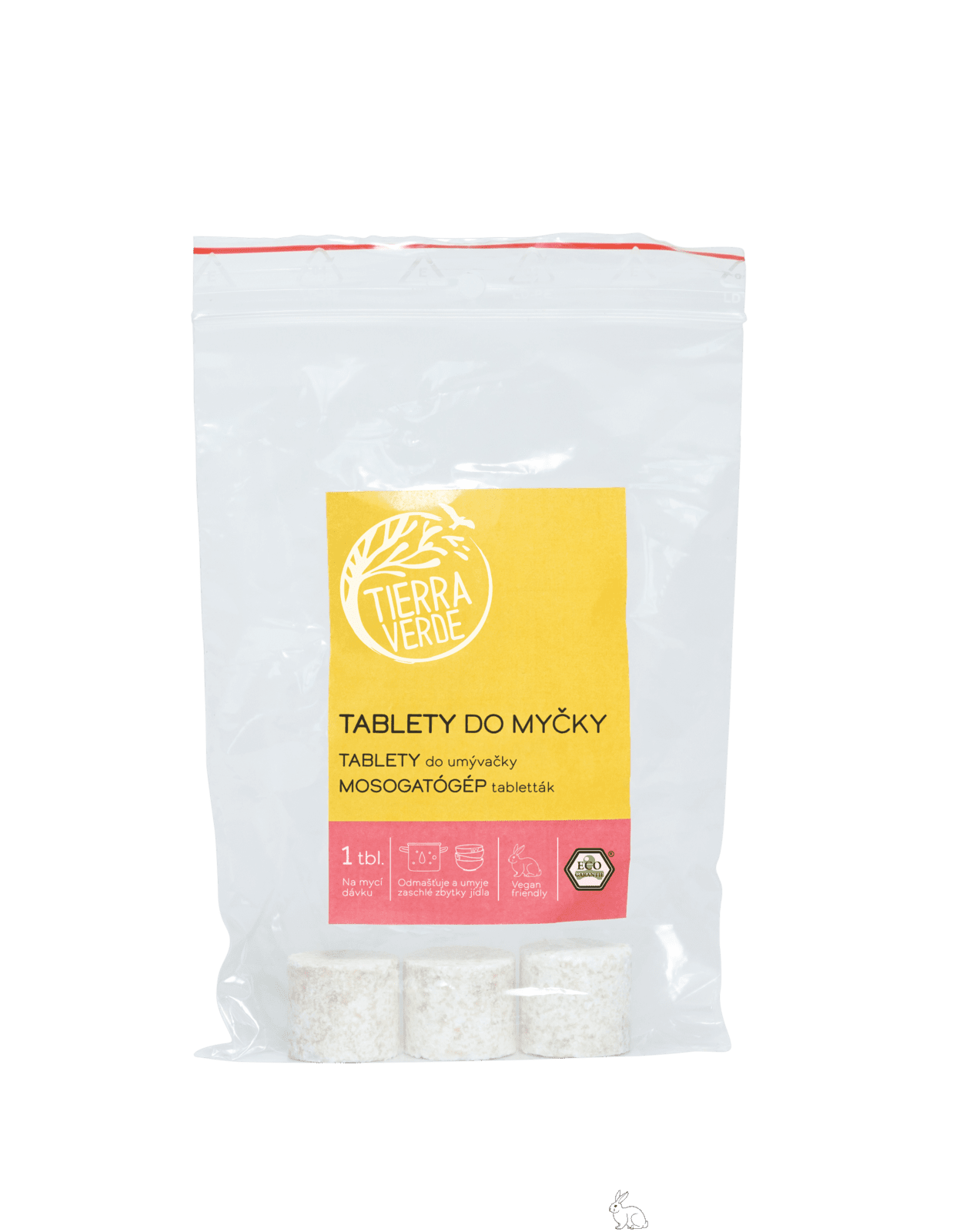 Tierra Verde Tablety do myčky 3 ks (vzorek) - s certifikací ecogarantie®