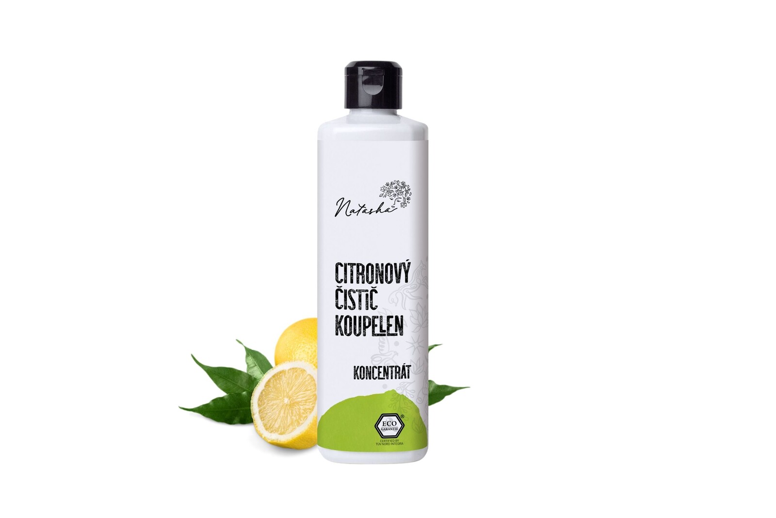 Natasha Citronový čistič koupelen - koncentrát 500 ml - na silné usazeniny vodního kamene