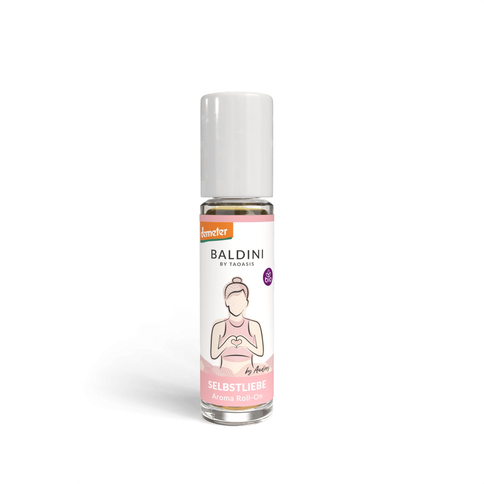 TAOASIS Baldini Aroma roll-on Self love by Audrey BIO (10 ml) - povznášející, rozveselující a povzbudivé