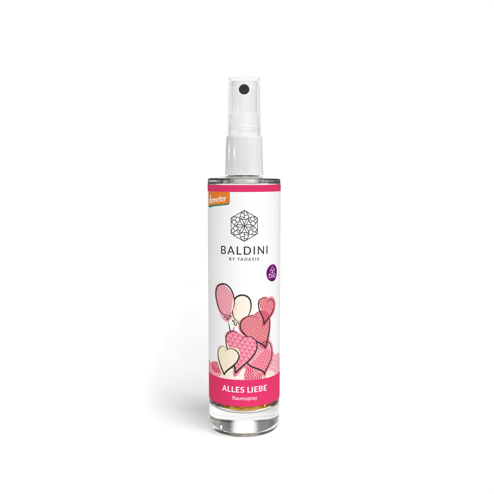 TAOASIS Baldini Osvěžovač vzduchu All the Love BIO (50 ml) - vyrovnávající, posilující a afrodiziakální