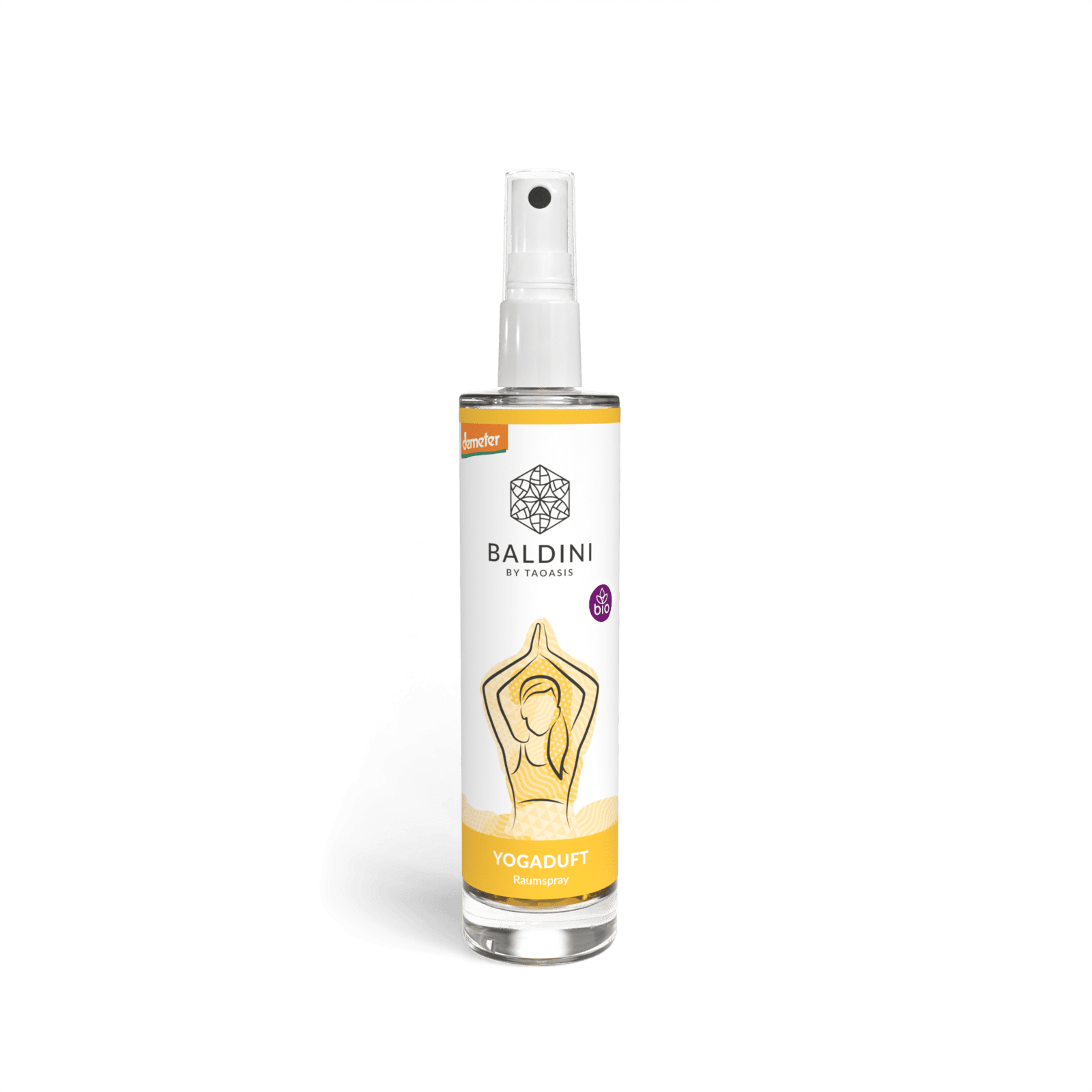 TAOASIS Baldini Osvěžovač vzduchu Yoga Scent BIO (50 ml) - uzemňující, harmonizující a vyrovnávající