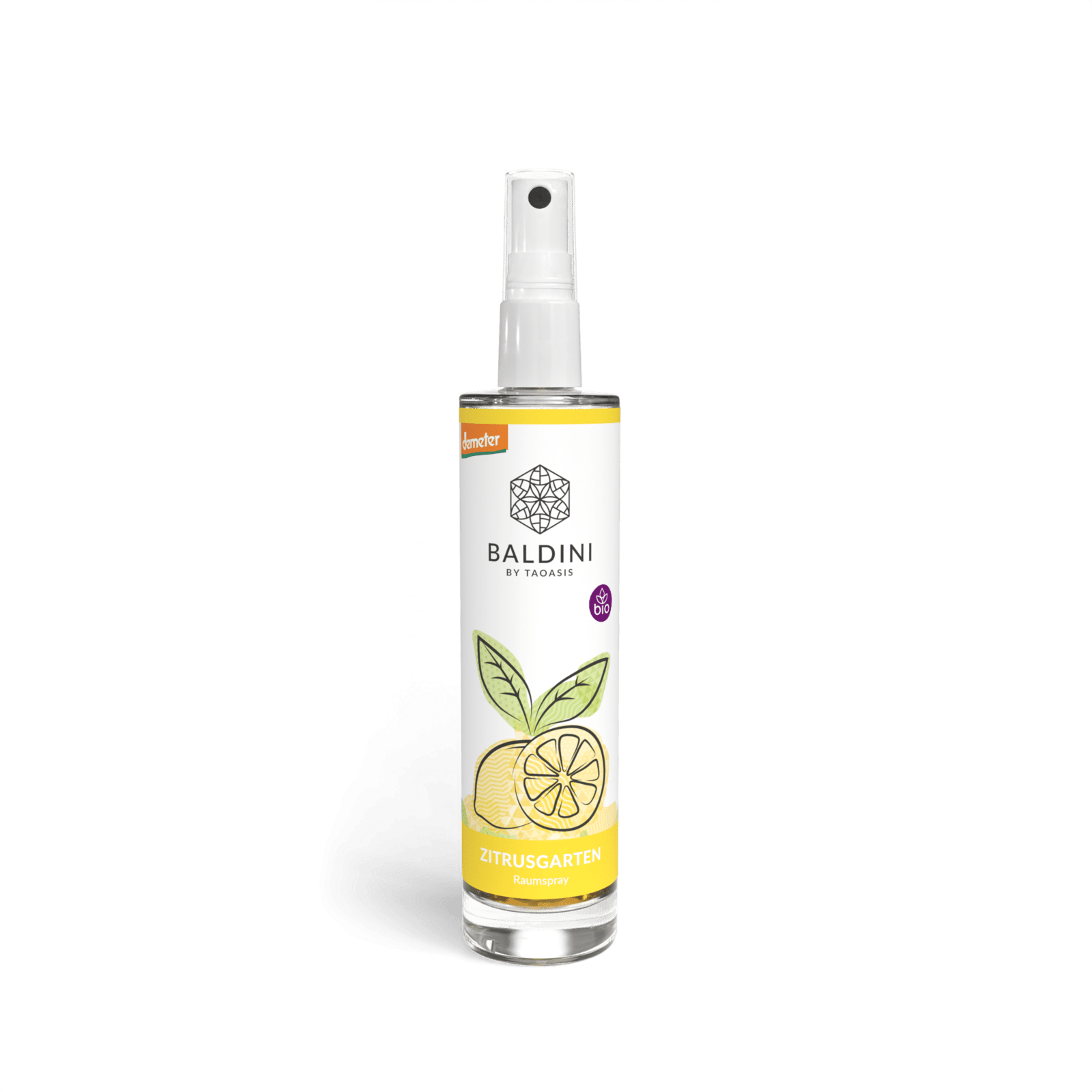 TAOASIS Baldini Osvěžovač vzduchu Citrus Garden BIO (50 ml) - osvěžující, rozjasňující a energizující