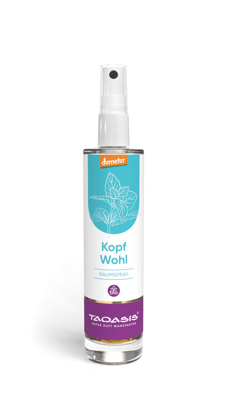 TAOASIS Osvěžovač vzduchu Head Well BIO (50 ml) - osvěžuje, vyrovnává a zlepšuje koncentraci