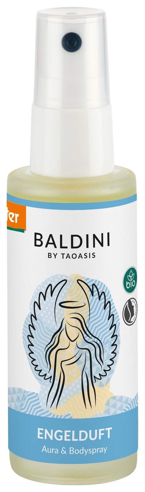 TAOASIS Baldini Tělový sprej Angel Scent BIO (30 ml) - radost a zklidnění