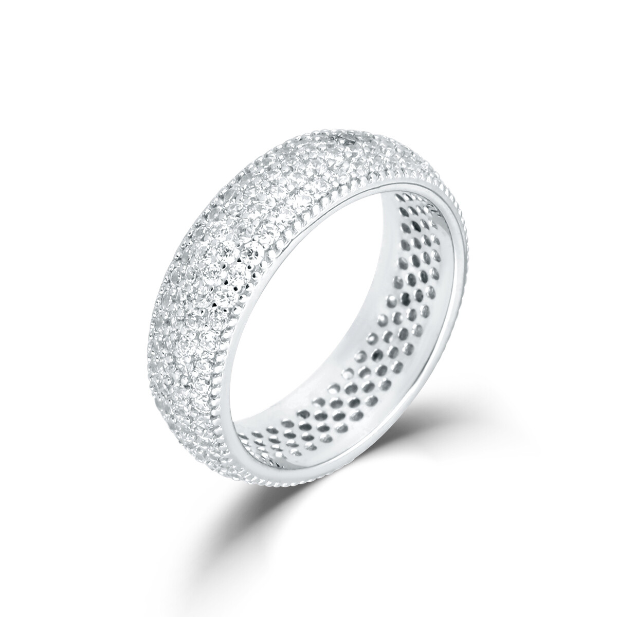 Prsten se syntetickými kameny 126-488-0051 50