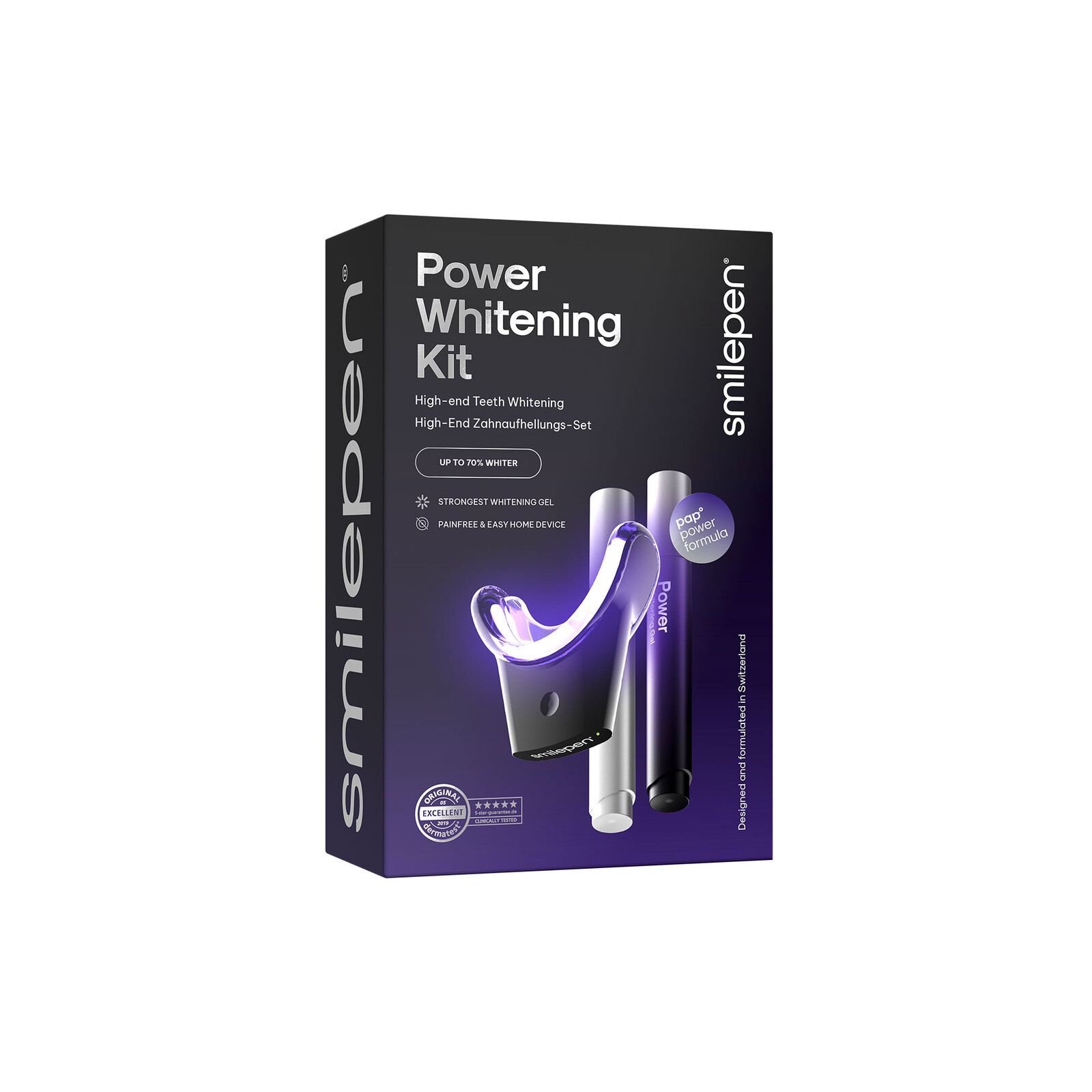 Smilepen Power Whitening Kit & Care, sada pro intenzivní bělení zubů s LED akcelerátorem