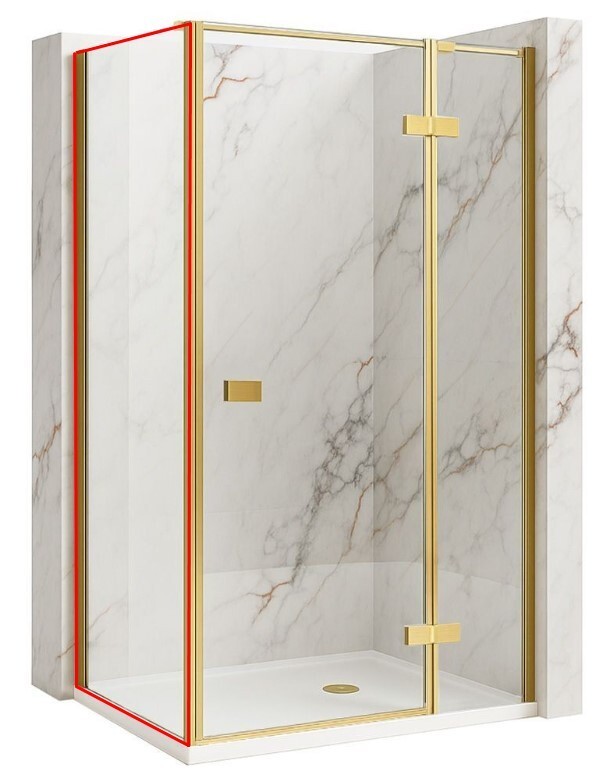 REA Boční stěna ATLAS broušené zlato 80 REA-K4335