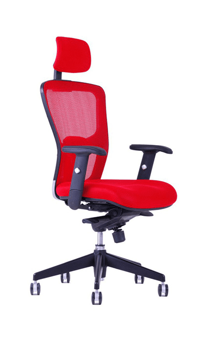 OFFICE PRO kancelářská židle Dike SP červená