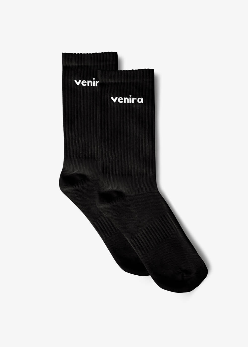 VENIRA ponožky, black, S (35-38)
