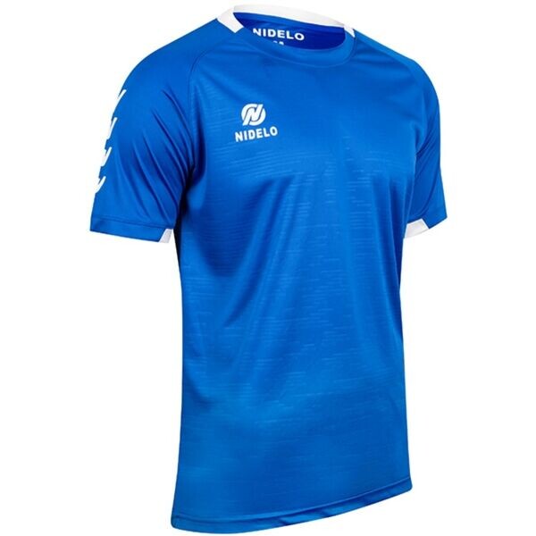 NIDELO PLAYER SHIRT S/S BREST Sportovní dres, modrá, velikost